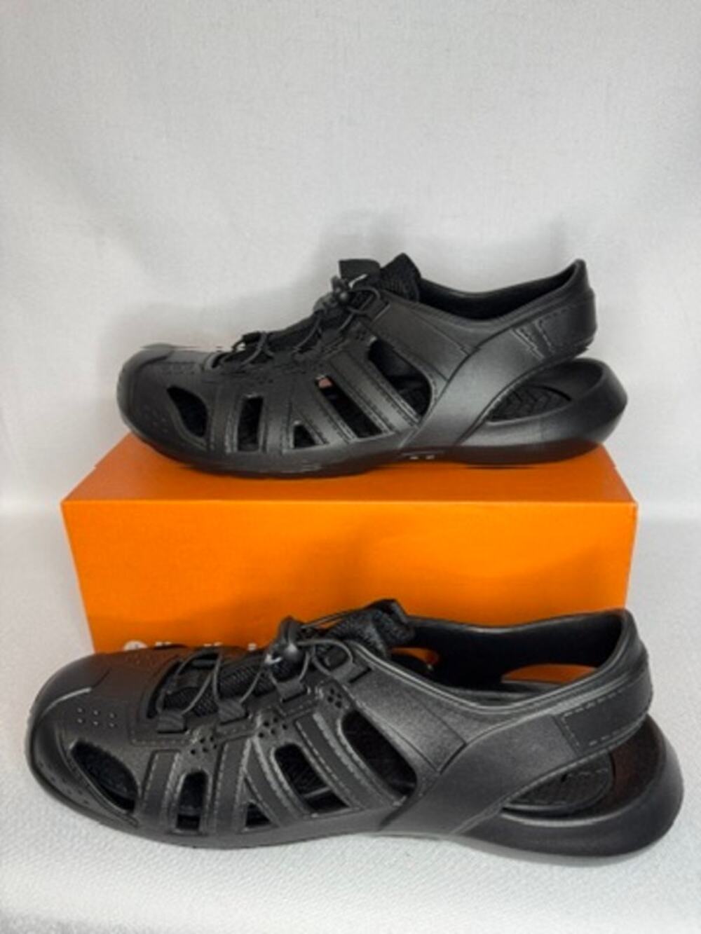 445. Northside Pacific Breeze Closed Toe Sport Sandals Black Men's 13